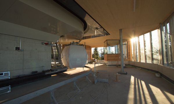 Bergstation der Schatzbergbahn