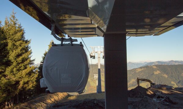 Bergstation der Schatzbergbahn