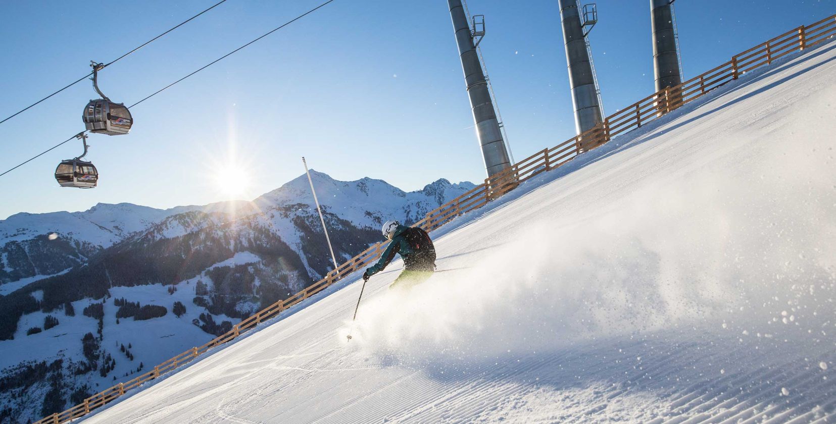 Ski fahren im Ski Juwel Alpbachtal Wildschönau