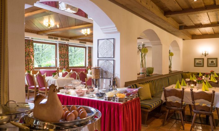 Frühstück im Hotel Haflingerhof, Wildschönau