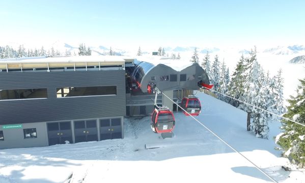 Bergstation Schatzbergbahn im Ski Juwel
