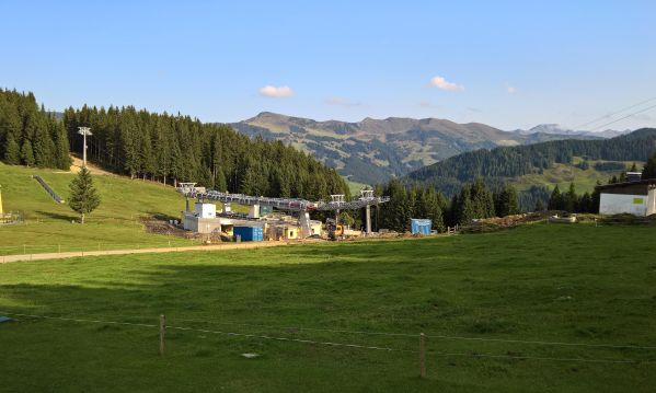Mittelstation der Schatzbergbahn